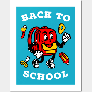 Bag to school full color Posters and Art